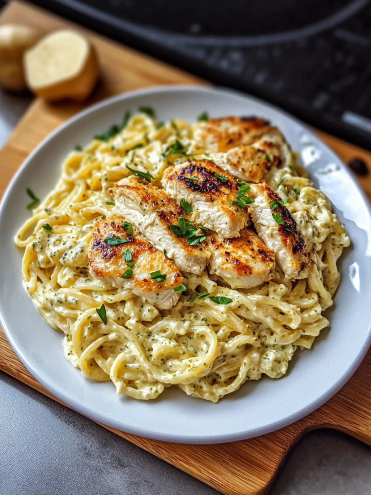 Creamy Garlic Parmesan Chicken Pasta in Just 30 Minutes 2 Creamy Garlic Parmesan Chicken Pasta