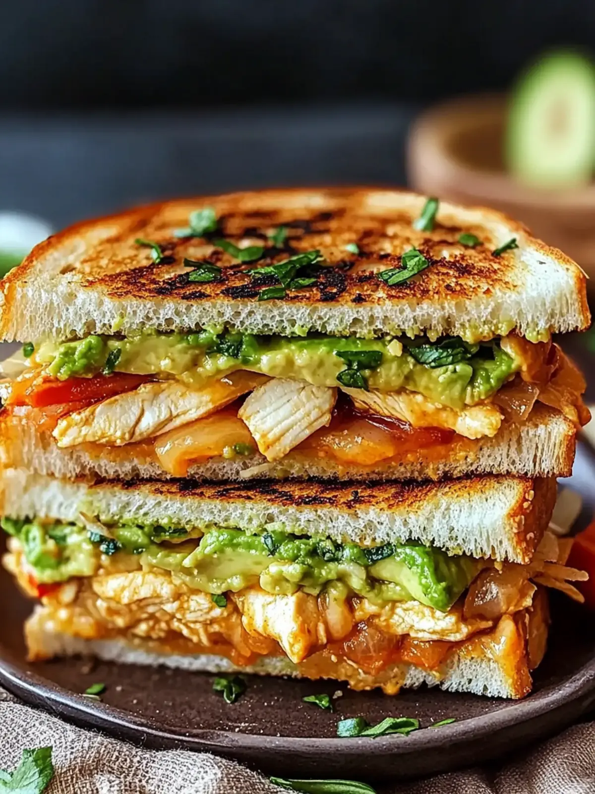 Delicious Chicken Avocado Melt Sandwich for Ultimate Flavor 4 Chicken Avocado Melt Sandwich