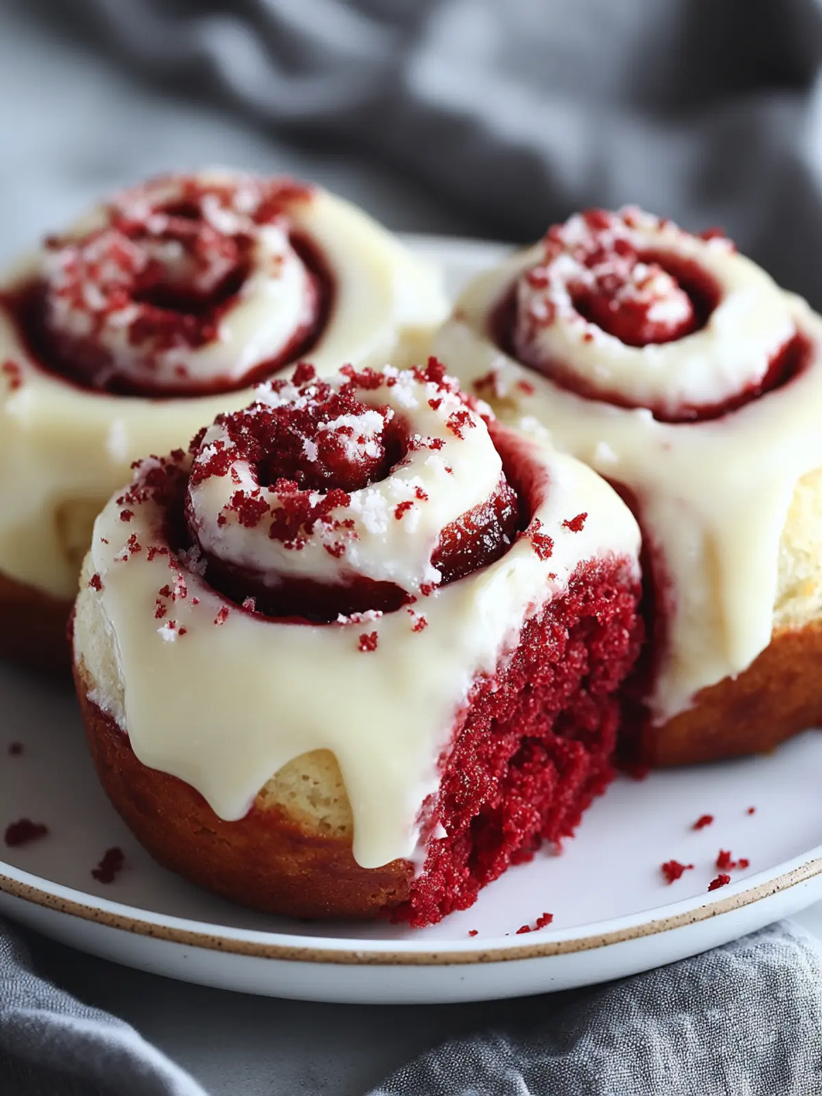 Delicious Red Velvet Cinnamon Rolls for a Cozy Brunch Treat 3 Red Velvet Cinnamon Rolls
