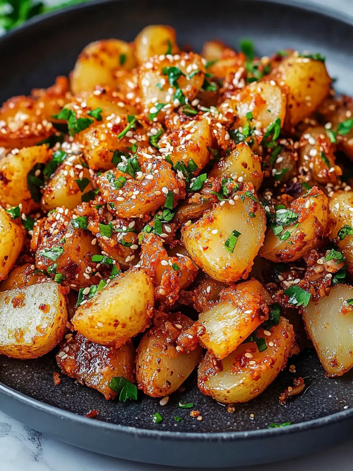 Crispy Korean Potato Dish: A Flavor-Packed Homemade Delight 4 Crispy Korean Potato Dish