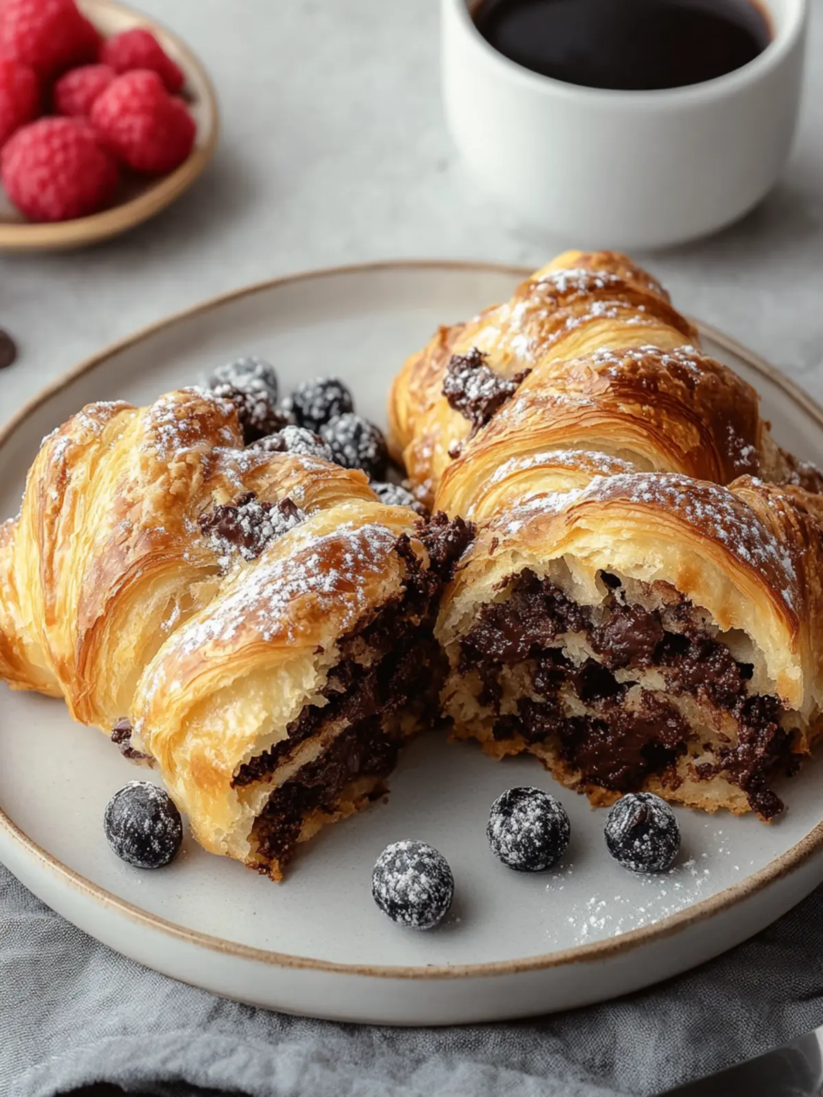 Decadent Chocolate Croissant Breakfast Bake for Your Brunch Bliss 3 Chocolate Croissant Breakfast Bake