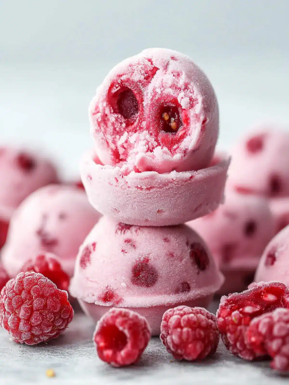 Delicious Raspberry Frozen Yogurt Bites for Healthy Snacking 5 Raspberry Frozen Yogurt Bites
