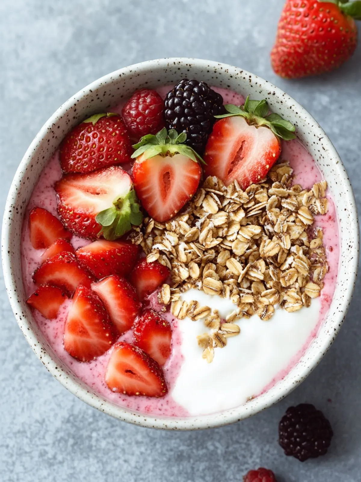 Delicious Strawberry Yogurt Bowl: A Customizable Delight! 5 Strawberry Yogurt Bowl