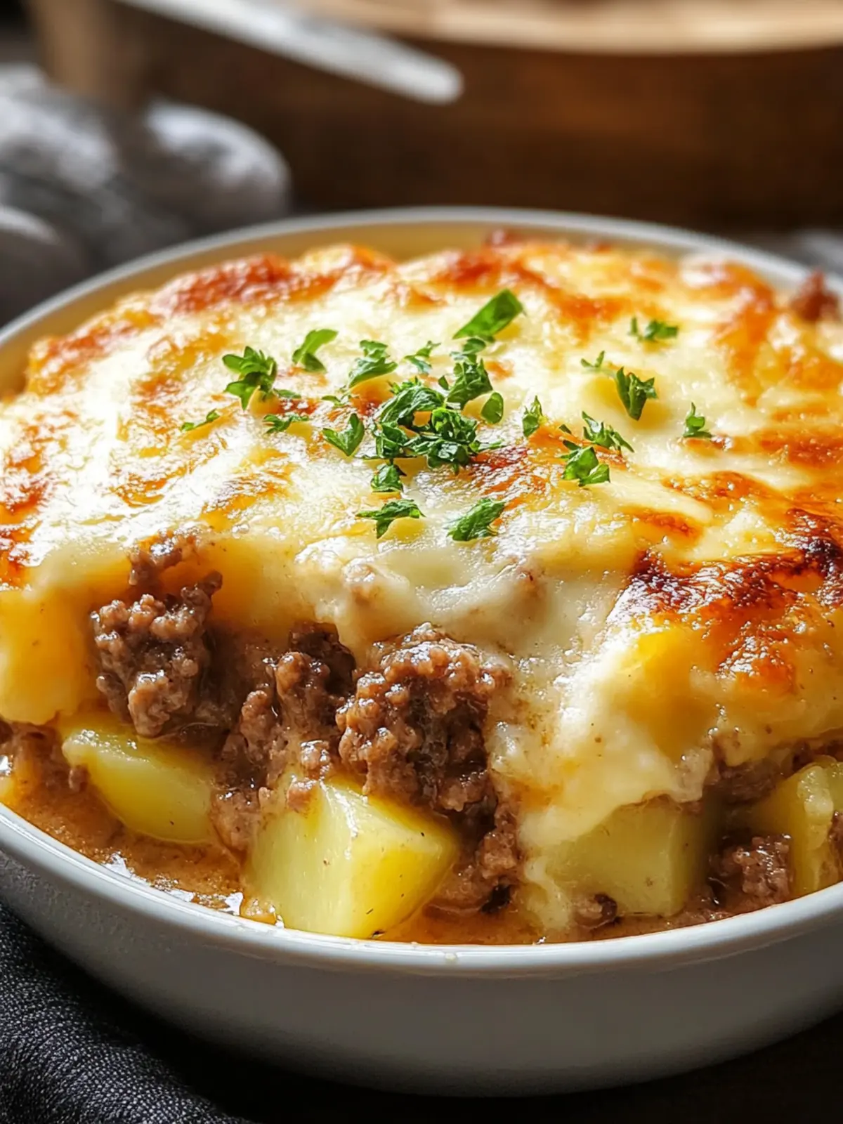 Crockpot Beef Hamburger Potato Casserole for Effortless Comfort 3 Crockpot Beef Hamburger Potato Casserole