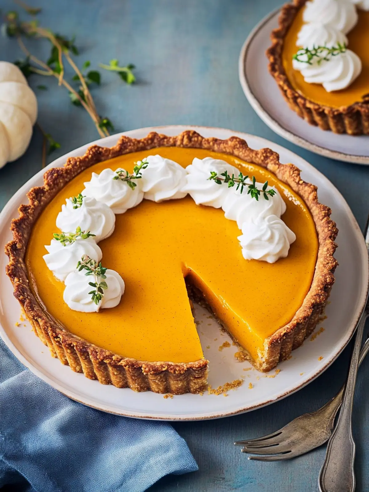 Easy Pumpkin Tart with Gingersnap Crust for Fall Bliss 4 Easy Pumpkin Tart