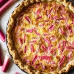 Delicious Crustless Rhubarb Custard Pie: Easy Spring Indulgence 9 Crustless Rhubarb Custard Pie