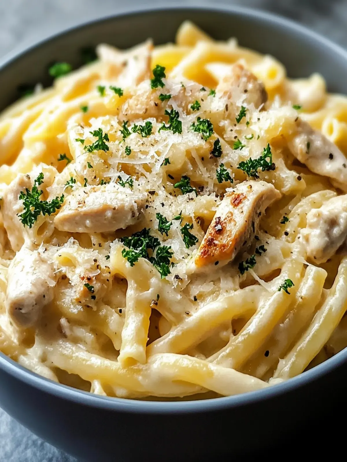 Ultimate Crockpot Garlic Parmesan Chicken Pasta Recipe Bliss 3 Crockpot Garlic Parmesan Chicken Pasta Recipe