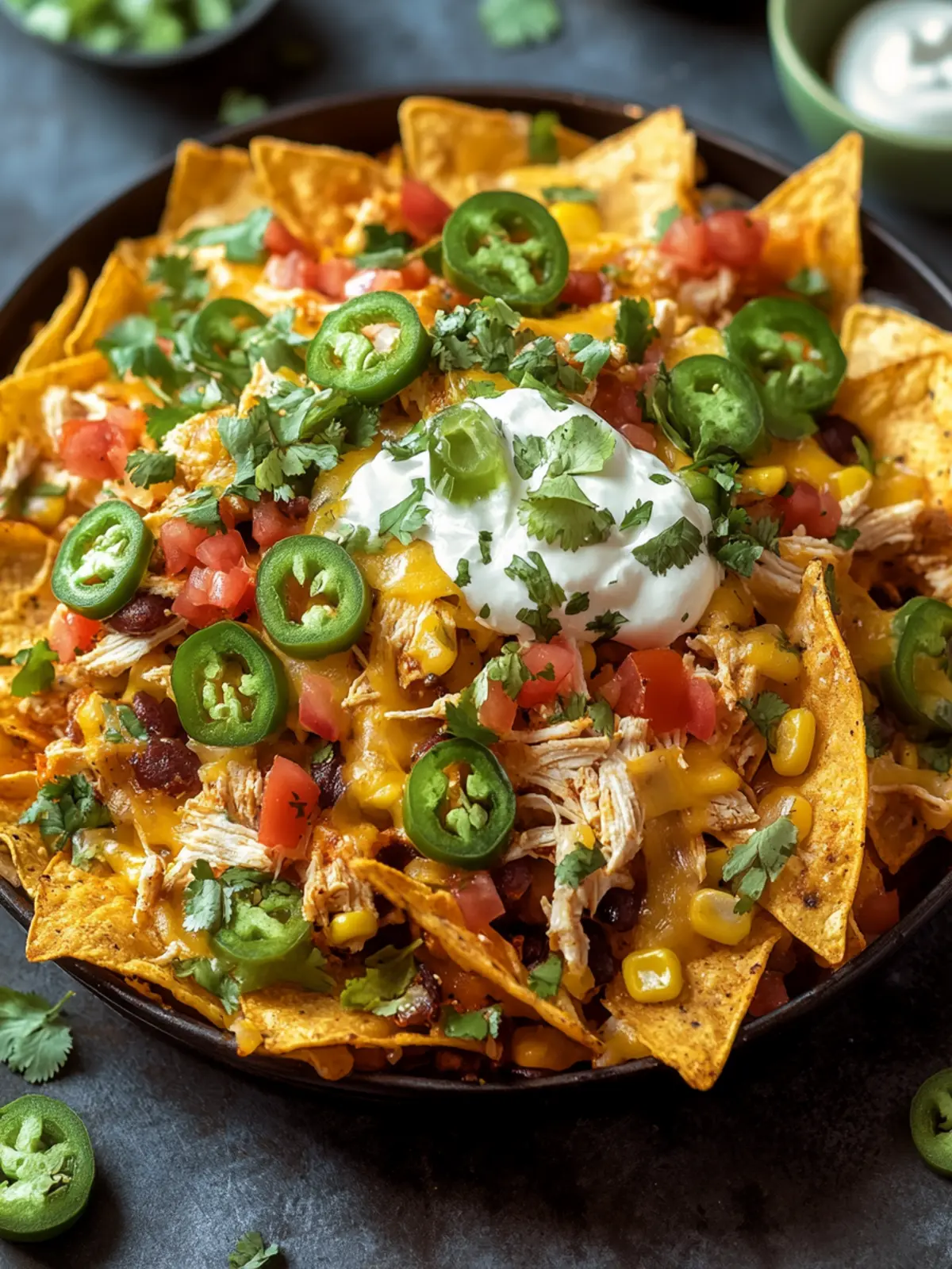 Ultimate Loaded Chicken Nachos for Your Next Game Night Delight 2 Loaded Chicken Nachos