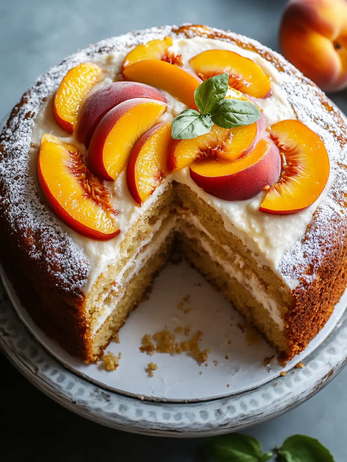 Brown Sugar Peach Cake: Your New Summer Dessert Crush 2 Brown Sugar Peach Cake