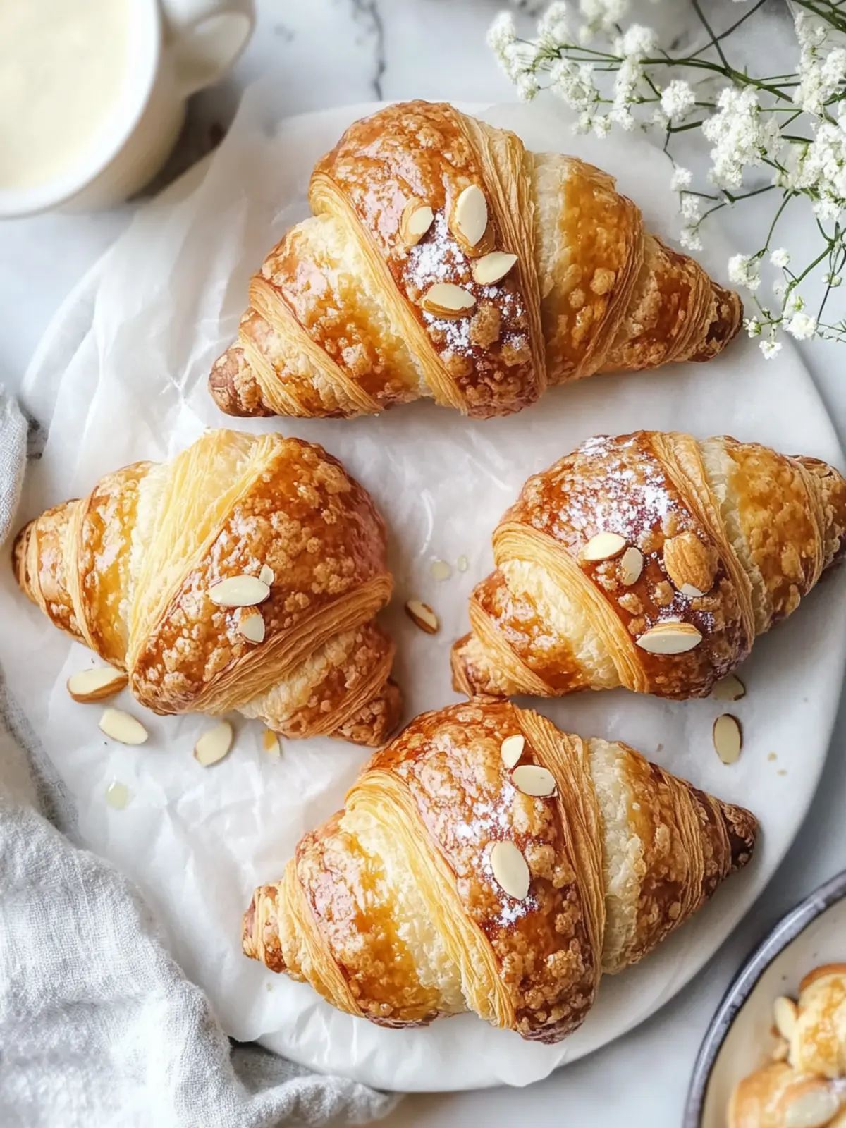 Decadent Almond Croissants for an Effortless Brunch Treat 4 Decadent Almond Croissants