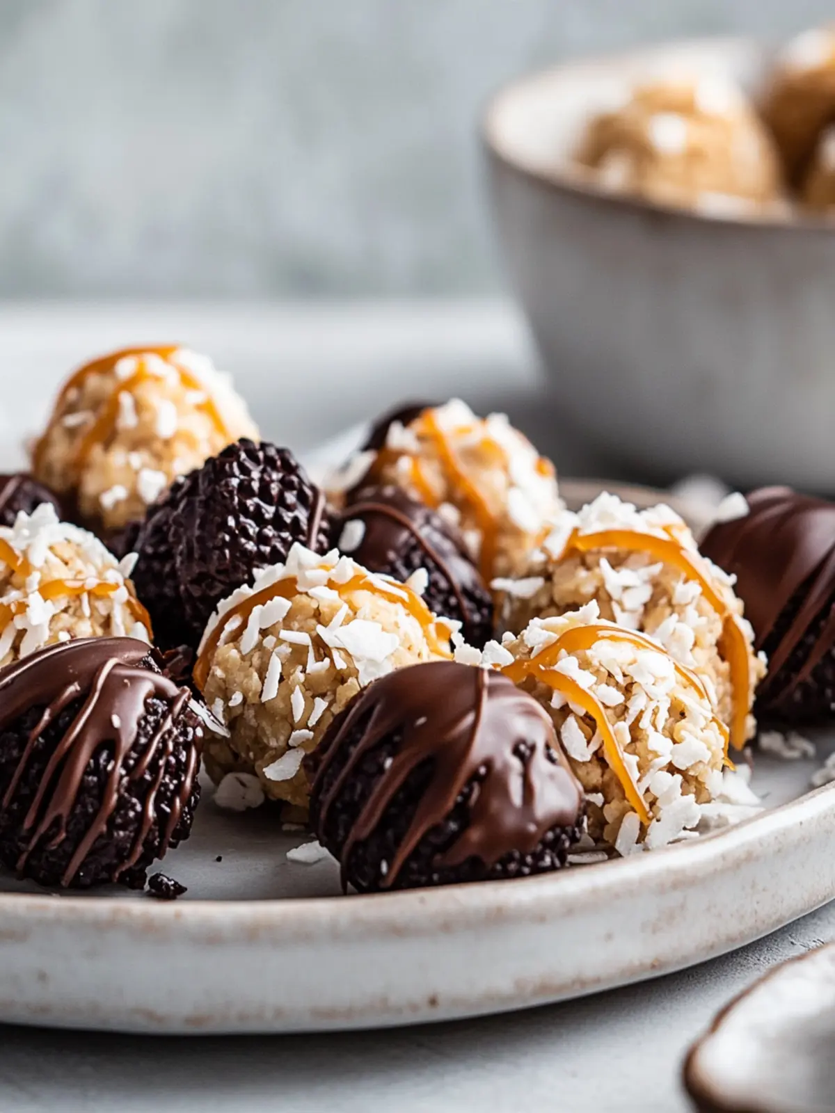 Samoa Truffles: Irresistible Chocolate-Coconut Bliss Balls 5 Samoa Truffles