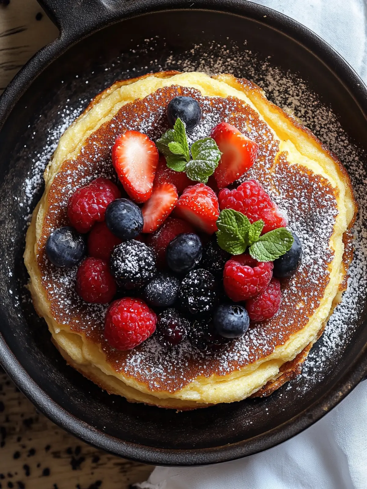 Berry Ricotta Puff Pancake: Your New Favorite Breakfast Treat 5 Berry Ricotta Puff Pancake