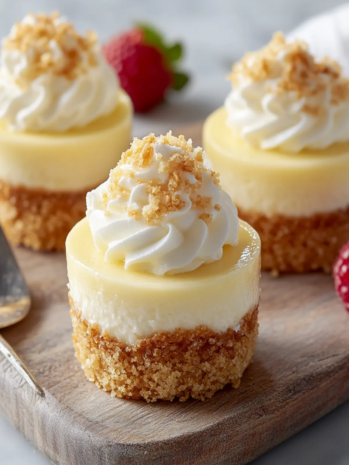 Delight in Vanilla Custard Cheesecake Cups: Easy Taste Sensation 5 Vanilla Custard Cheesecake Cups