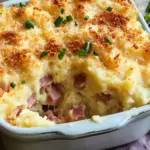 Cheesy Mashed Potato & Ham Bake: Cozy Comfort Food Delight 44 Cheesy Mashed Potato & Ham Bake