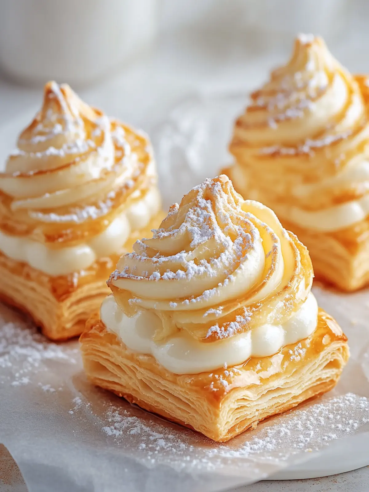 Mini Napoleon Pastries: Create Elegant Bites for Any Occasion 2 Mini Napoleon Pastries