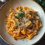 Creamy Gochujang Pasta with Crunchy Furikake Bliss 6 Gochujang Pasta with Furikake Breadcrumbs