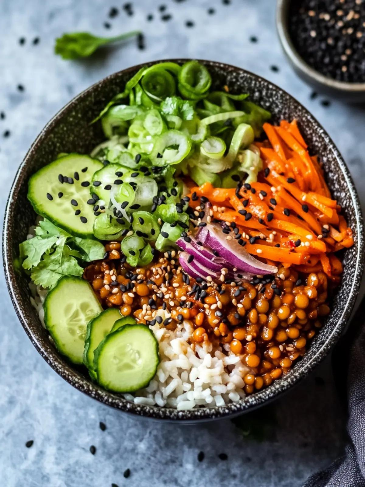 Savory Korean Lentils Vegan Bulgogi in 30 Minutes Flat 3 Korean Lentils Vegan Bulgogi