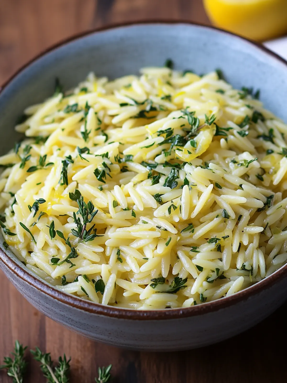 Lemon Herb Orzo: Your Quick, Zesty Side Dish Delight 3 Lemon Herb Orzo