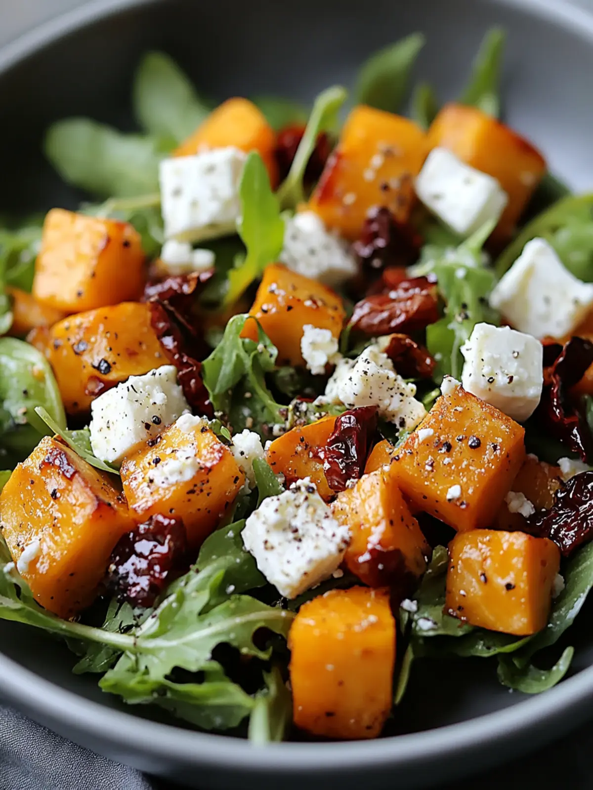 Roasted Pumpkin & Feta Salad for a Cozy Fall Feast 3 Roasted Pumpkin & Feta Salad