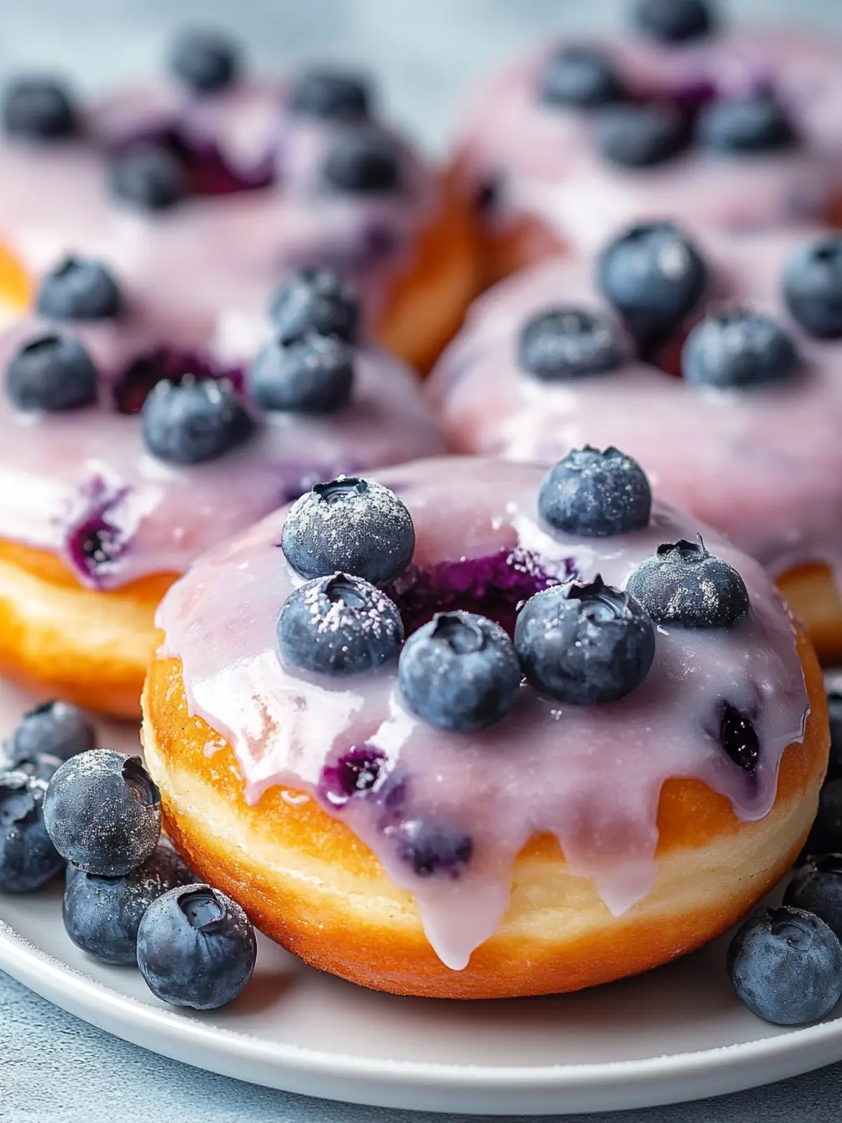 Delicious Blueberry Vanilla Glaze Donuts to Brighten Your Day 5 Blueberry Vanilla Glaze Donuts