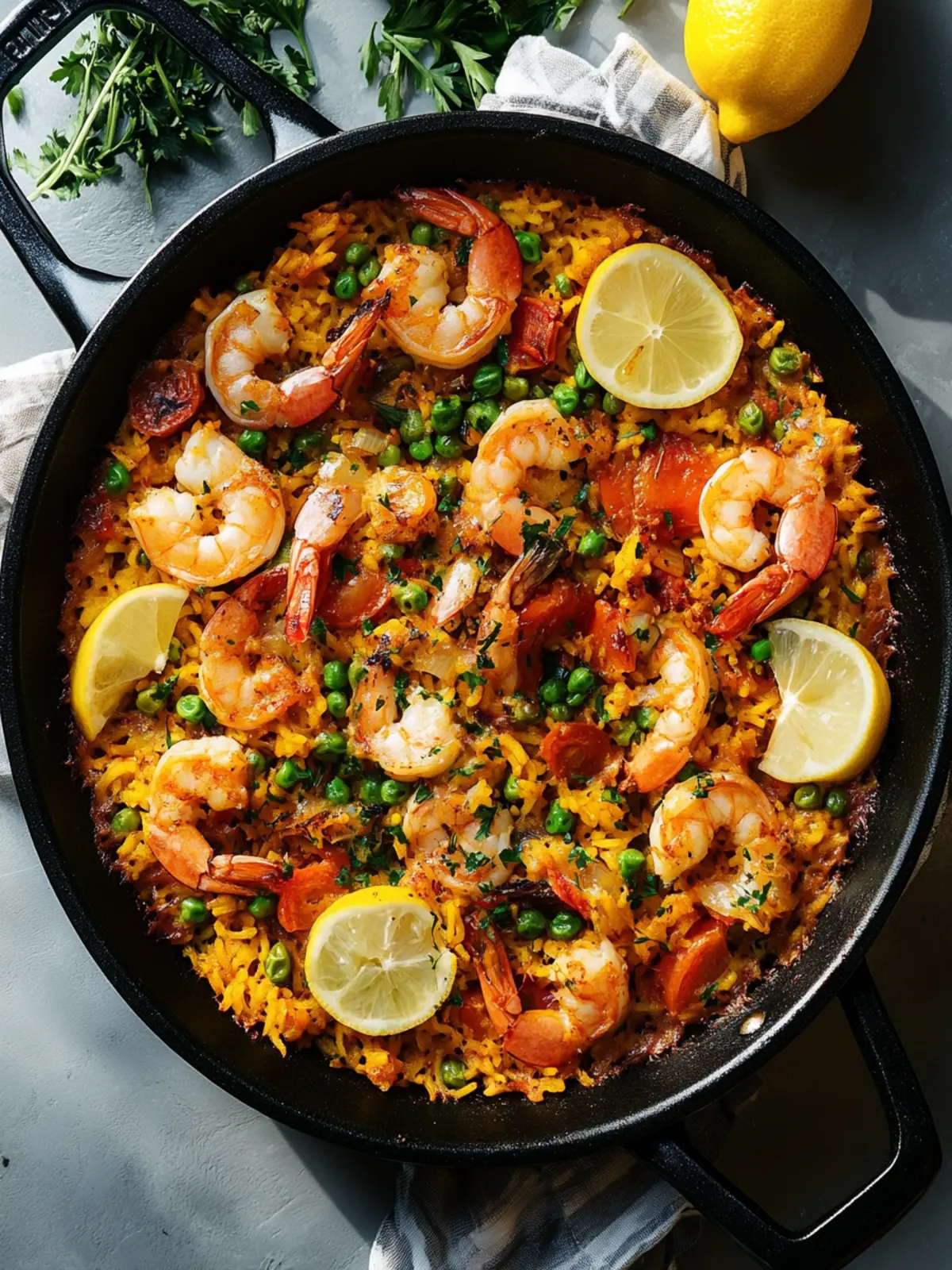 Cheater’s Skillet Paella: Quick, Flavorful Bliss in One Pan 3 Cheater’s Skillet Paella