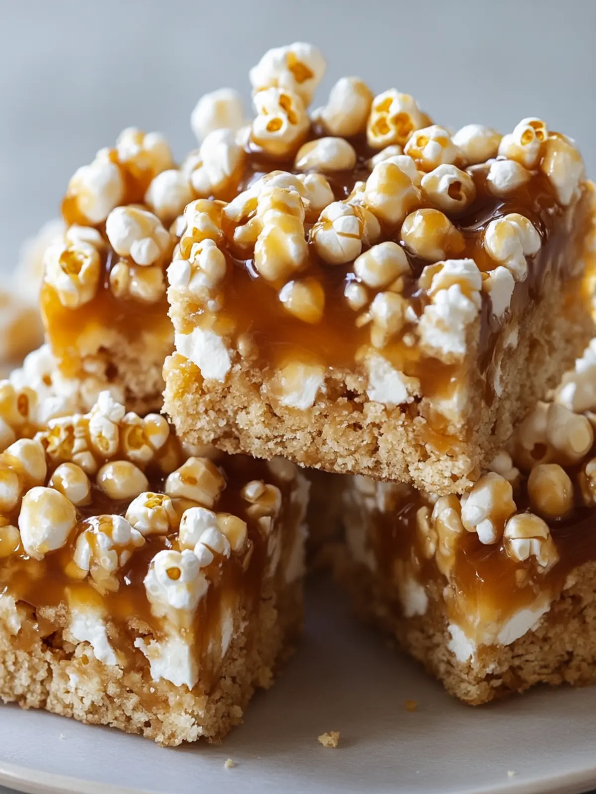 Caramel Popcorn Dessert Bars: Sweet Crunch Perfection at Home 3 Caramel Popcorn Dessert Bars