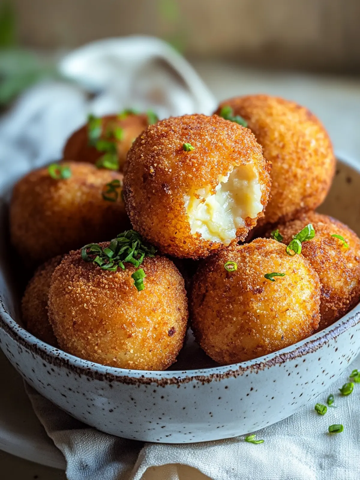 Crispy Potato & Cheese Croquettes: A Comfort Food Delight 2 Potato & Cheese Croquettes