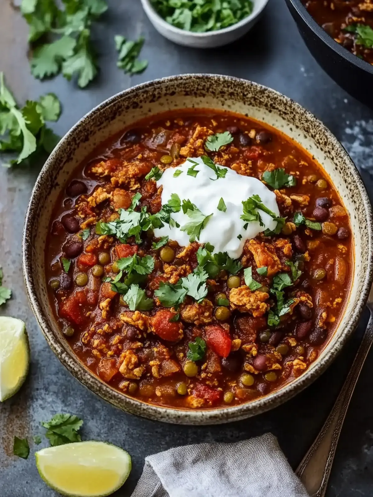 Hearty Turkey and Lentil Chili for Cozy Nights In 5 Turkey and Lentil Chili