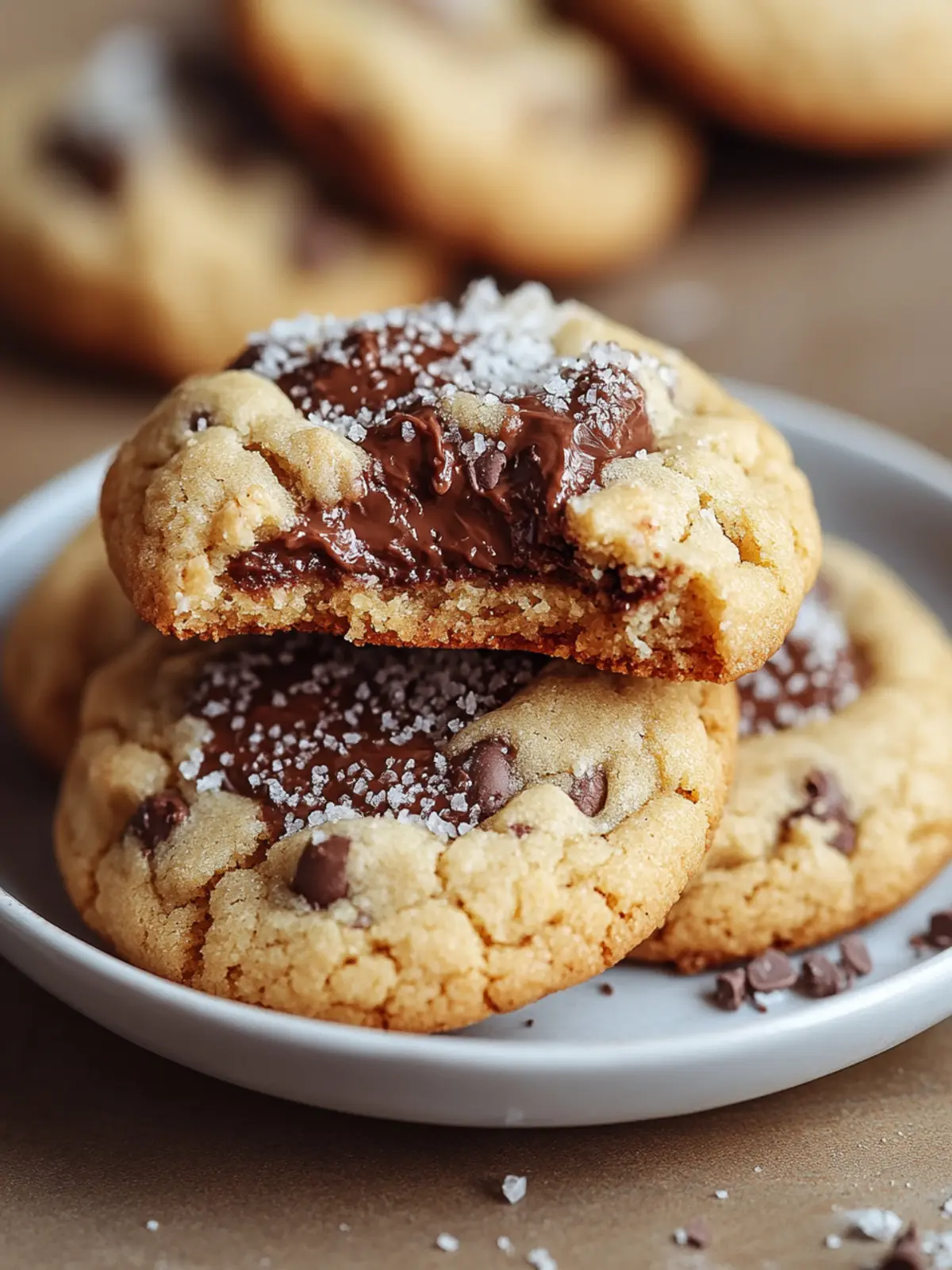 Nutella Stuffed Cookies: Chewy Chocolate Bliss Awaits 3 Nutella Stuffed Cookies