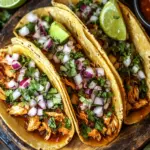 Irresistible Chicken Birria Tacos with Savory Dipping Broth 6 Chicken Birria Tacos