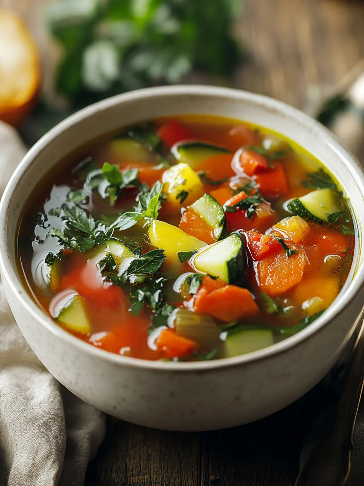Revitalize with This Nourishing Vegetable Detox Soup Recipe 2 Vegetable Detox Soup