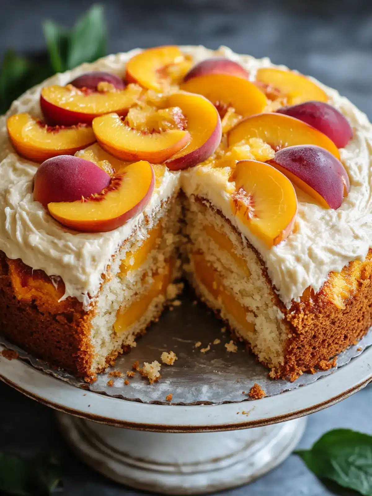 Brown Sugar Peach Cake: Your New Summer Dessert Crush 3 Brown Sugar Peach Cake