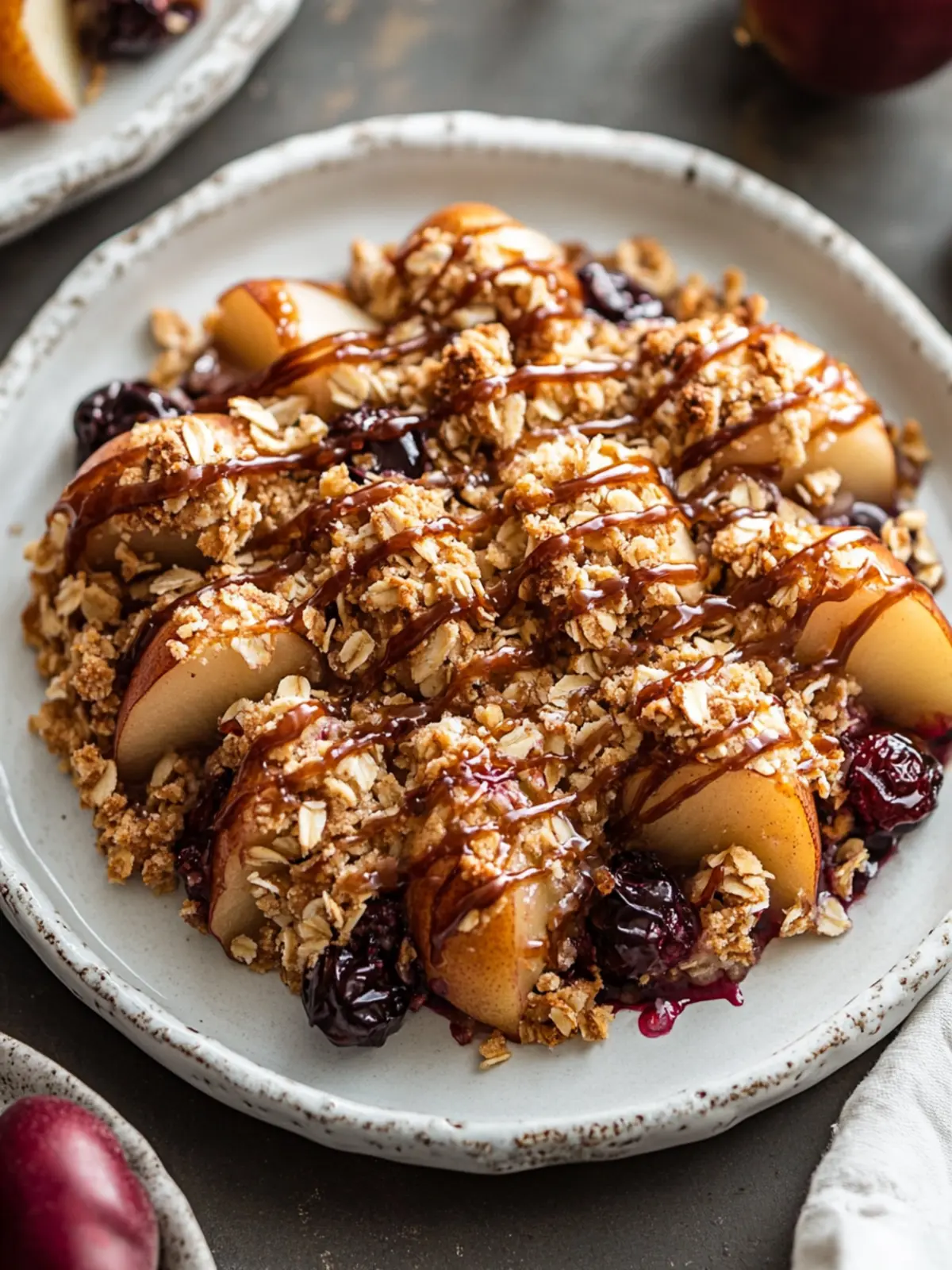 Pear & Cranberry Crisp: A Cozy Fall Favorite You’ll Love 2 Pear & Cranberry Crisp