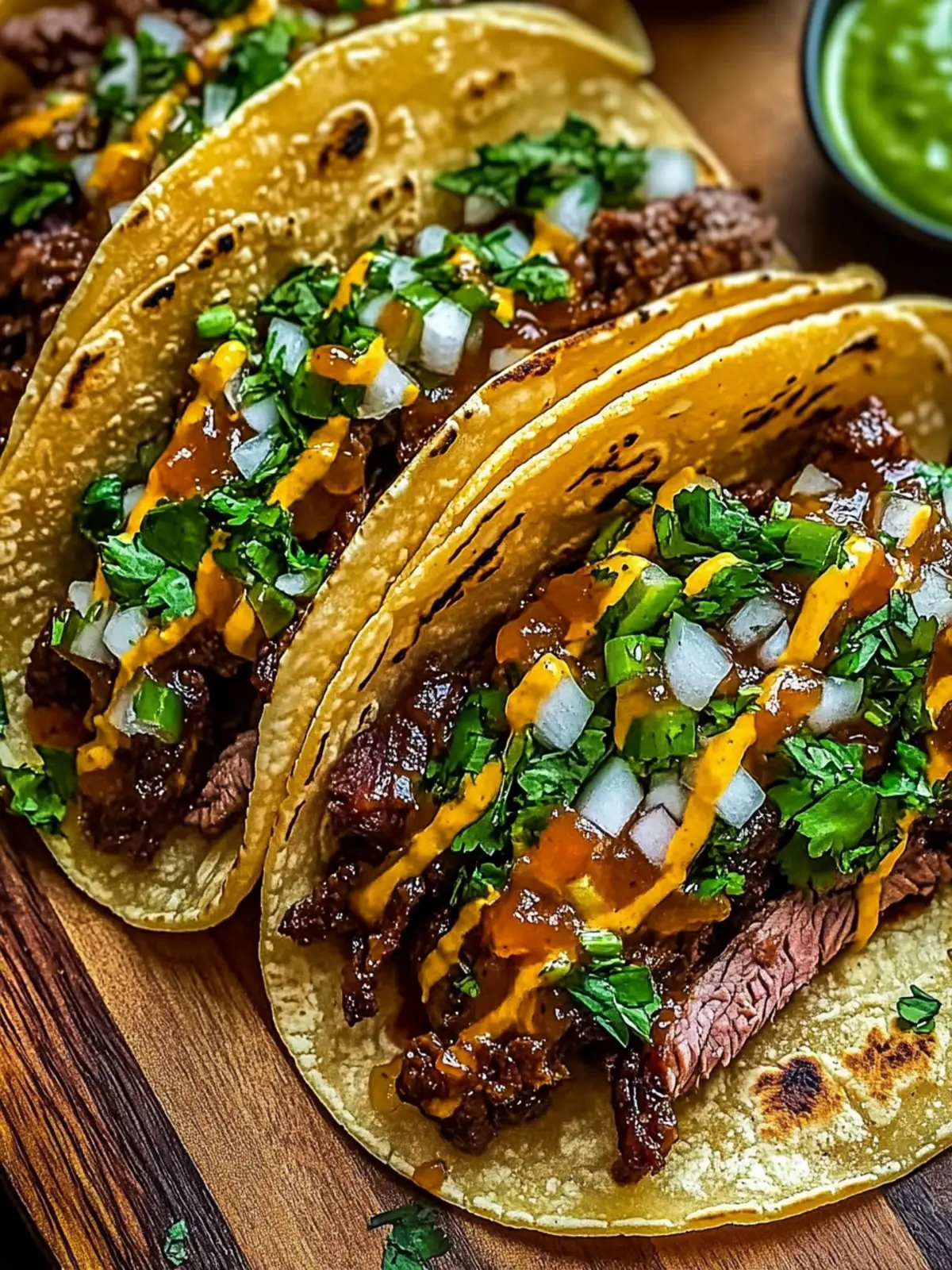 Delicious Garlic Butter Honey BBQ Beef Tacos Ready in 30 Minutes 5 Garlic Butter Honey BBQ Beef Tacos
