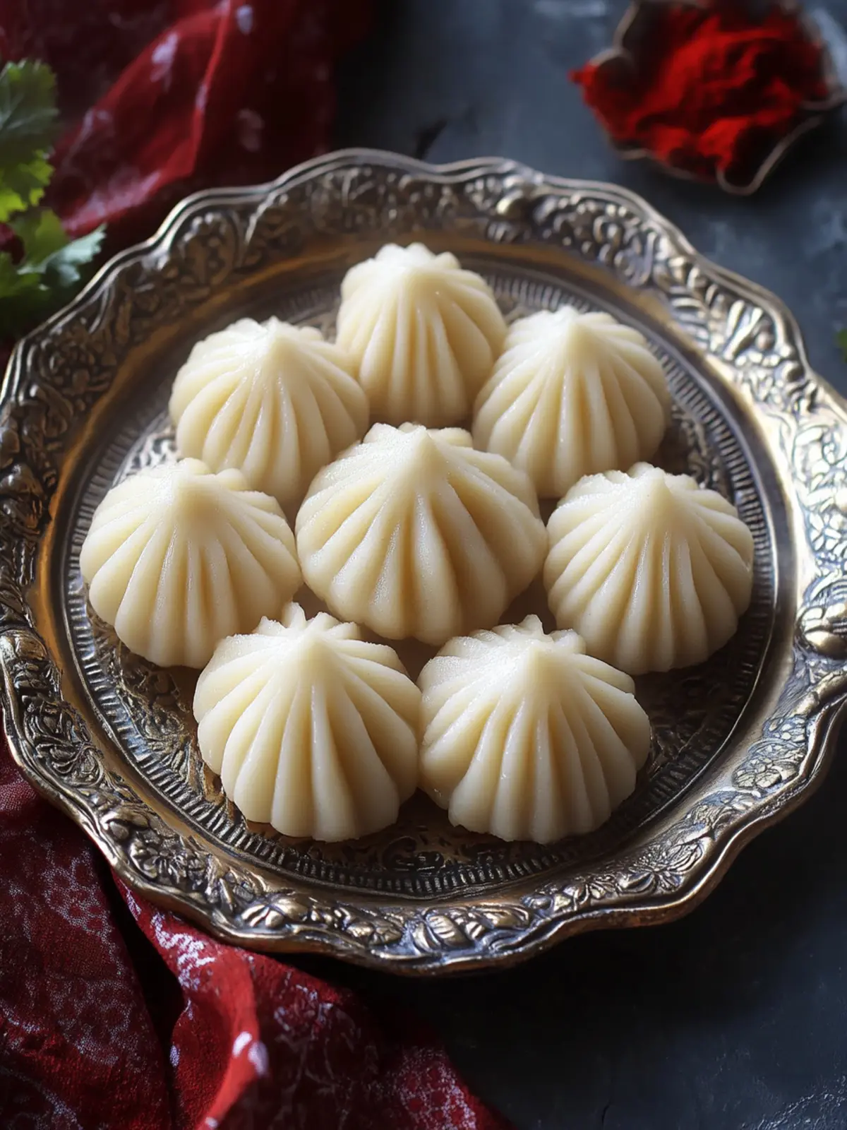Delightful Modak Steamed with Coconut-Jaggery Bliss 3 Modak Steamed