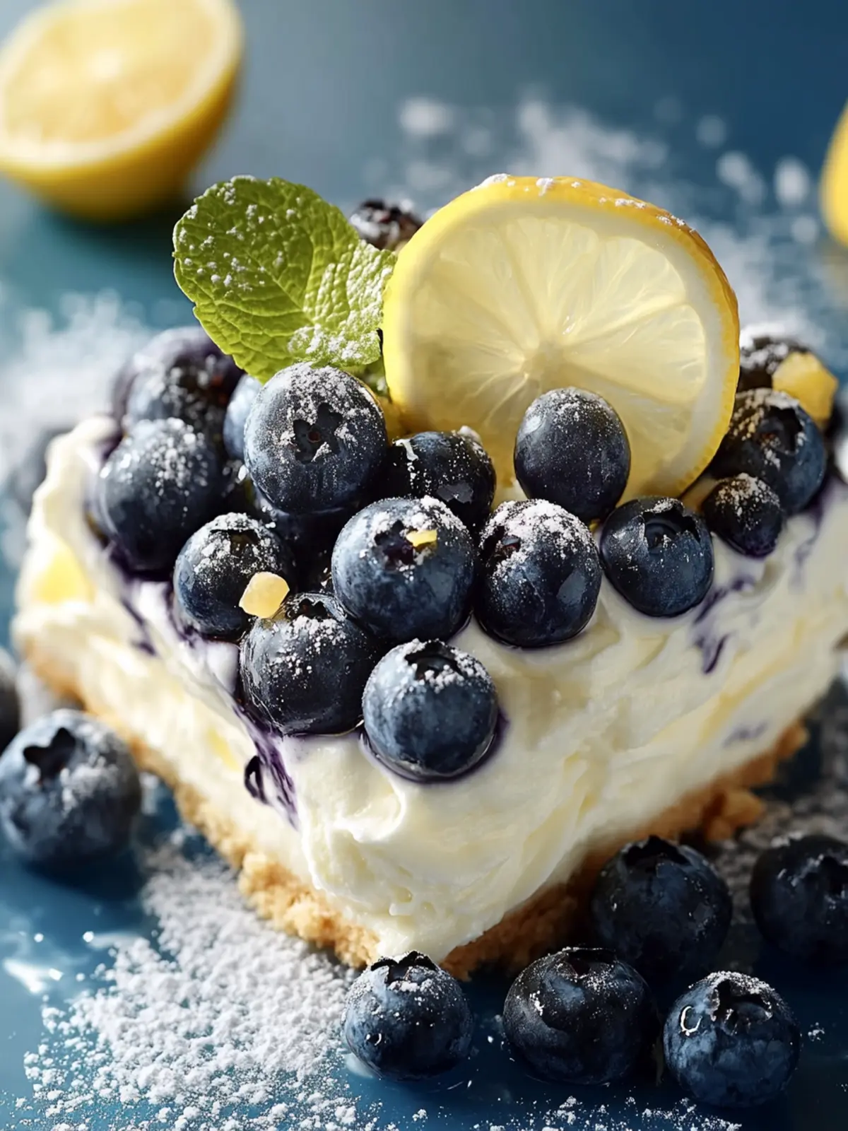 Blueberry Lemon Heaven Dessert: A Creamy No-Bake Delight 5 Blueberry Lemon Heaven Dessert