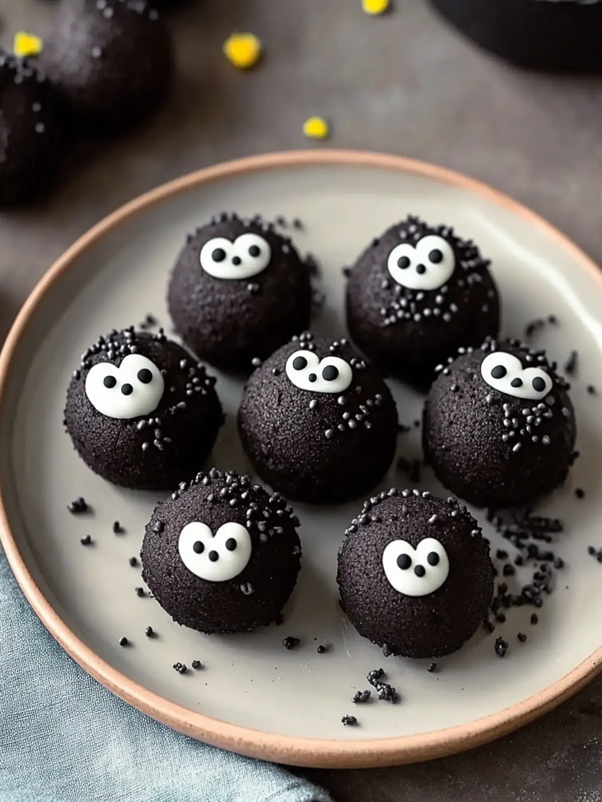 Delicious 2-Ingredient Soot Sprite Truffles for Ghibli Fans 2 2-Ingredient Soot Sprite Truffles (Studio Ghibli & Spirited Away)