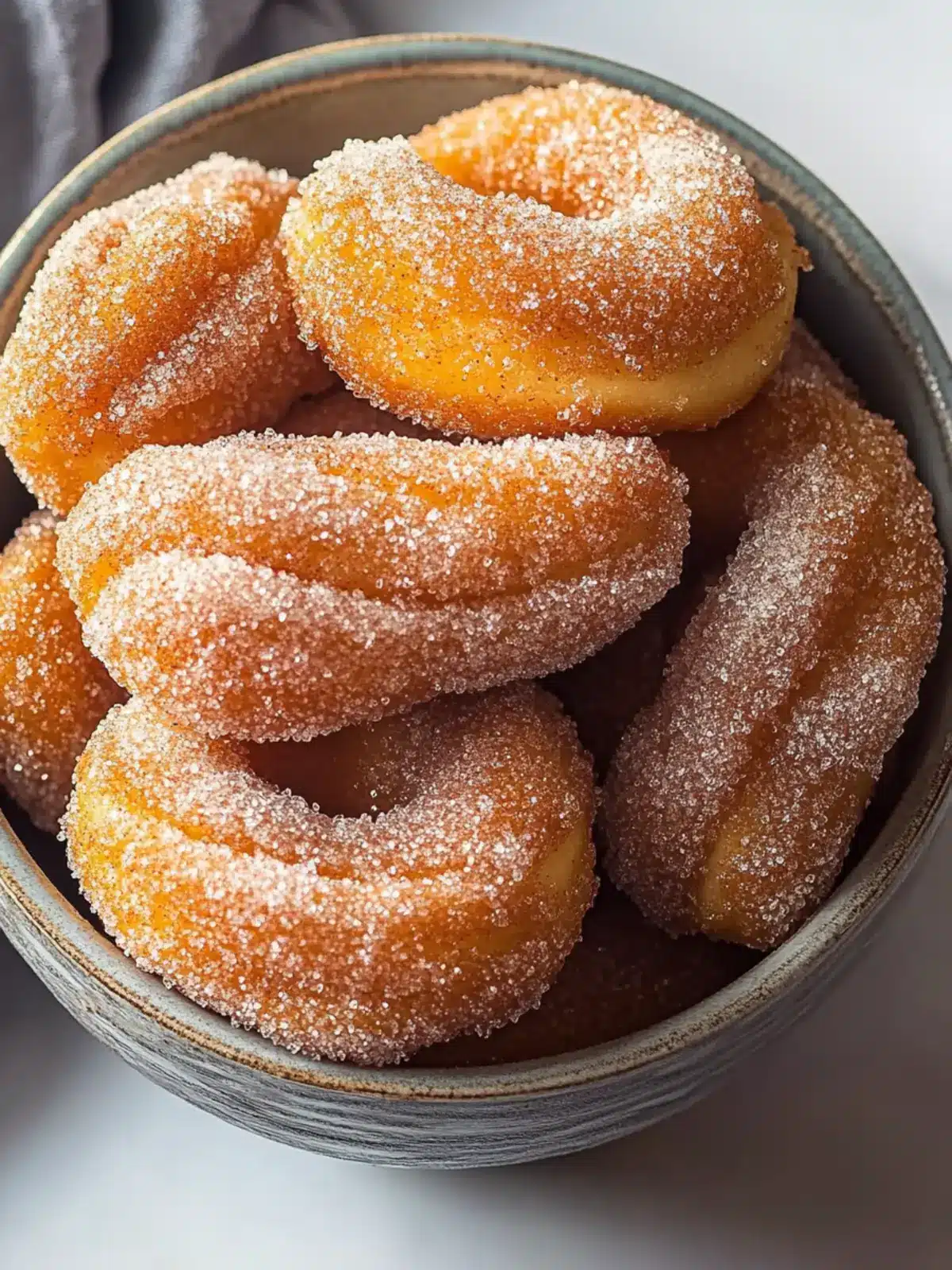 Cinnamon Sugar Twist Donuts for a Nostalgic Treat at Home 2 Cinnamon Sugar Twist Donuts