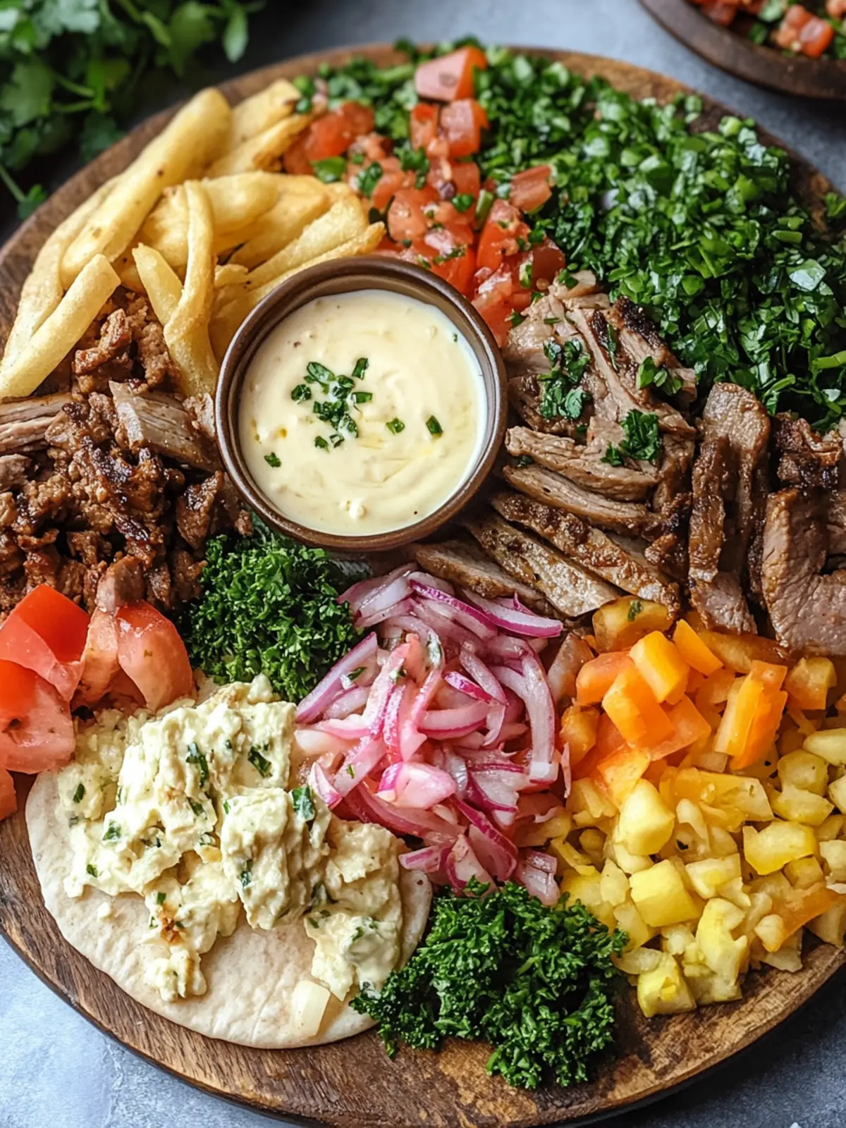 Irresistible Lebanese Shawarma Platter for Sharing Joy 2 Lebanese Shawarma Platter