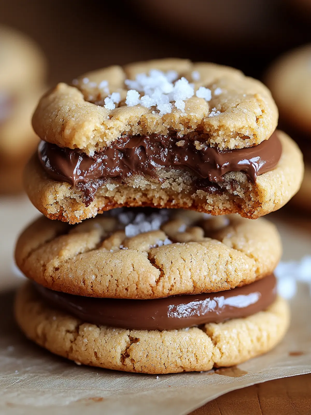 Nutella Stuffed Cookies: Chewy Chocolate Bliss Awaits 2 Nutella Stuffed Cookies