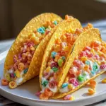 Fruity Pebbles Cheesecake Tacos: A Fun Twist on Dessert 6 Fruity Pebbles Cheesecake Tacos