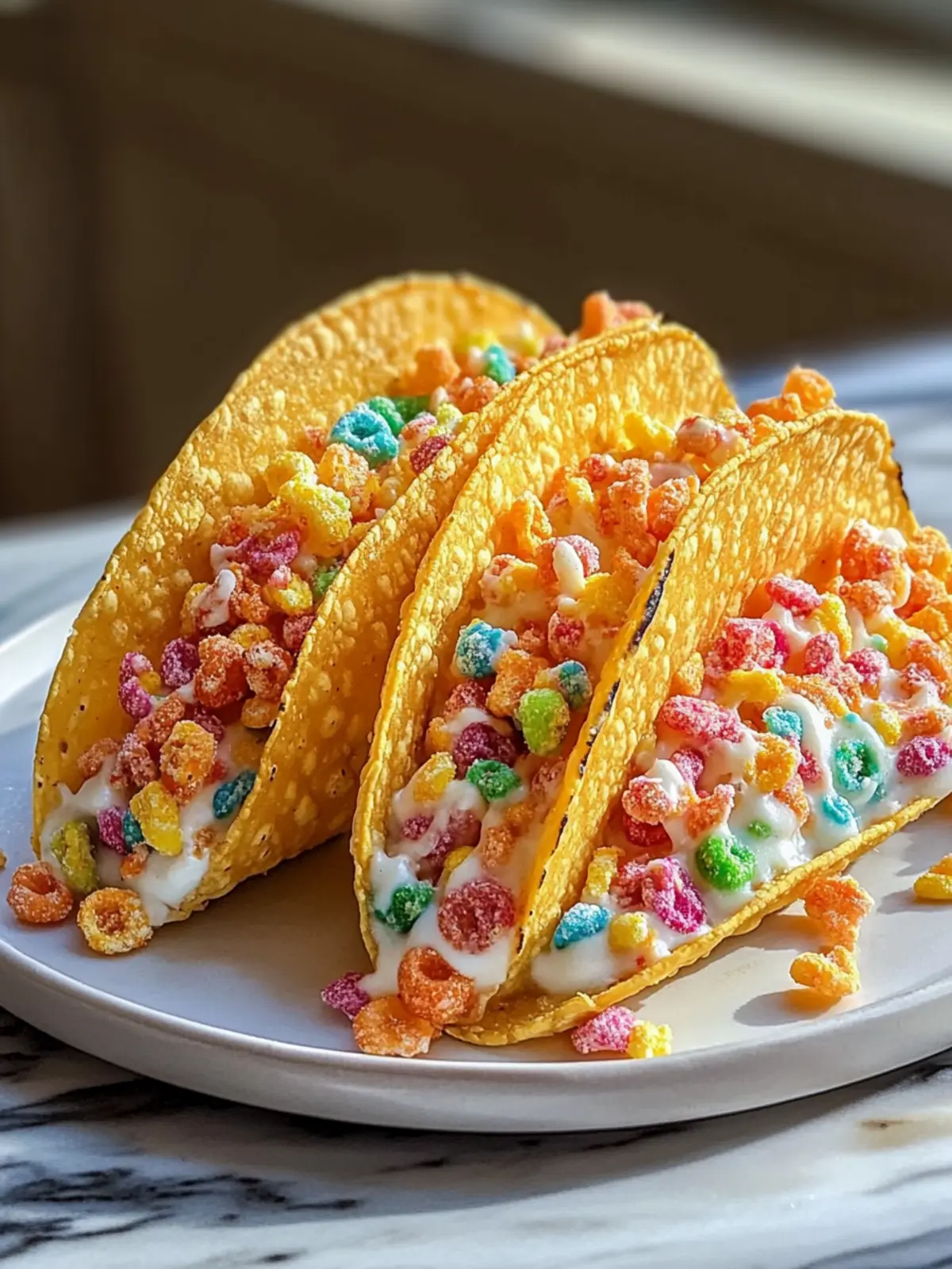 Fruity Pebbles Cheesecake Tacos: A Fun Twist on Dessert 5 Fruity Pebbles Cheesecake Tacos