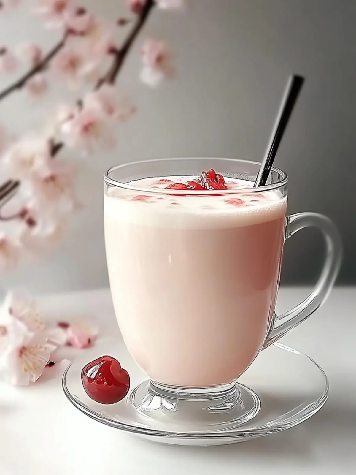 Delicious Cherry Earl Grey Milk Tea to Savor Every Sip 3 Delicious Cherry Earl Grey Milk Tea