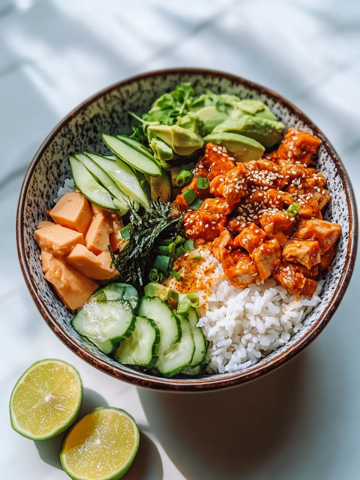 Savor the Spicy Tunacado Bowl: Quick, Creamy, and Delicious! 2 Spicy Tunacado Bowl