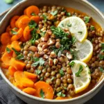 Spiced Lentil & Carrot Bowls Recipe for Effortless Healthiness 6 Spiced Lentil & Carrot Bowls Recipe