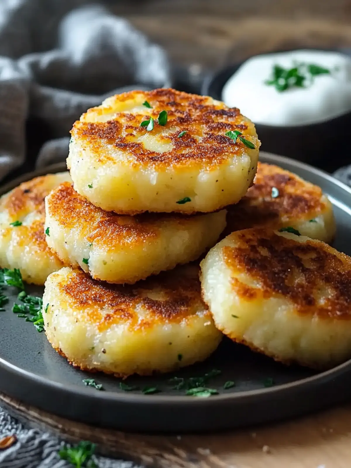 Homemade Irish Potato Cakes: Golden Crunchy Comfort! 2 Irish Potato Cakes
