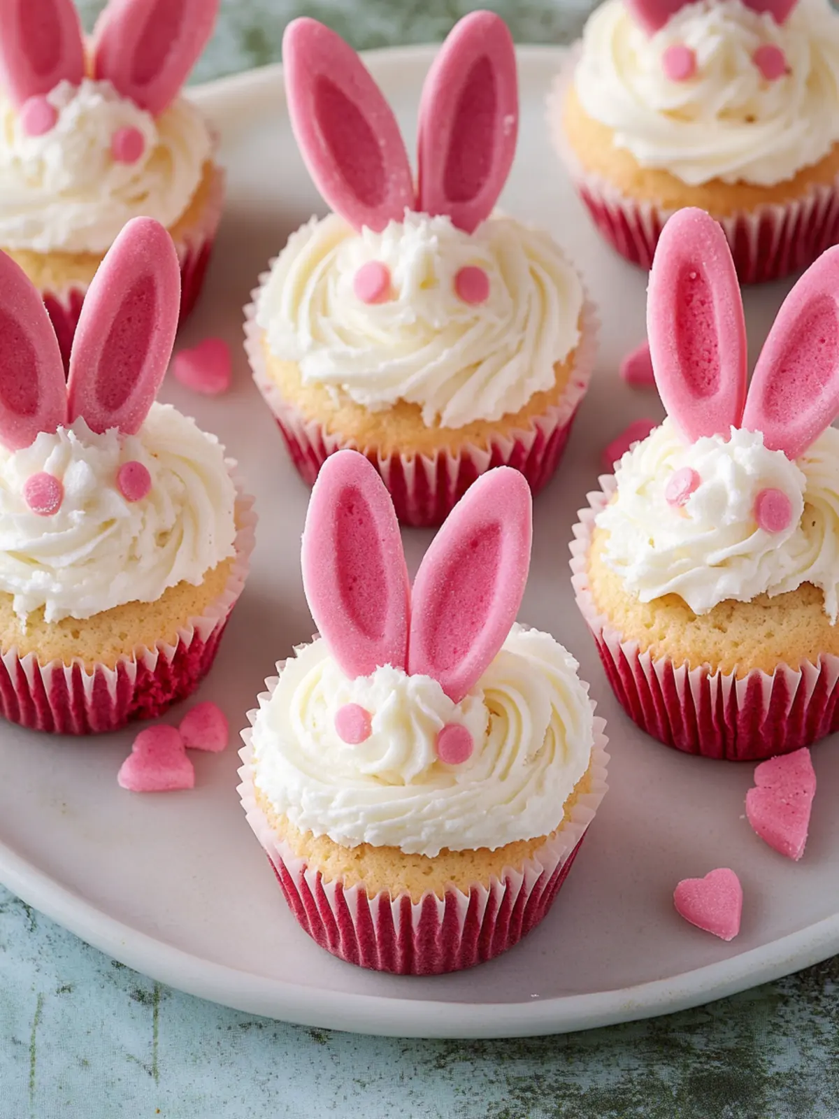 Delightful Bunny Cupcakes for an Enchanting Easter Celebration 2 Bunny Cupcakes