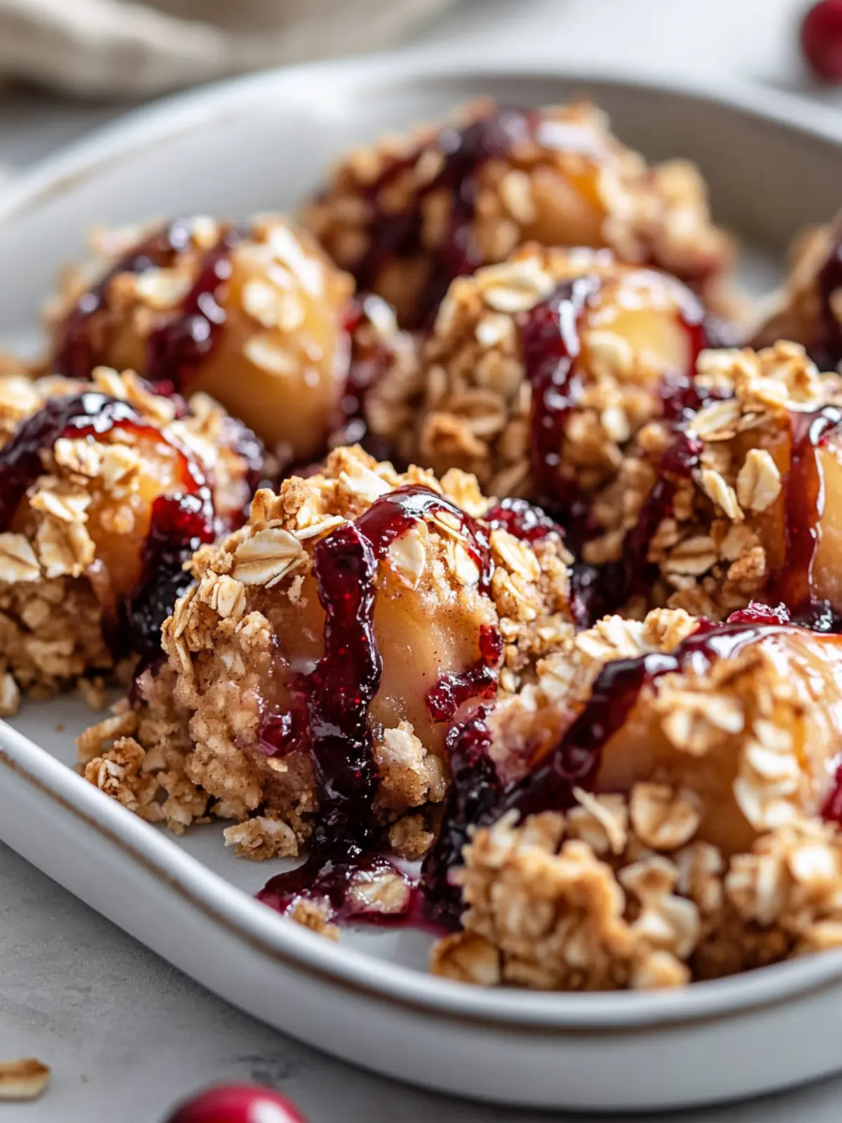 Pear & Cranberry Crisp: A Cozy Fall Favorite You’ll Love 4 Pear & Cranberry Crisp