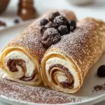 Delicious Tiramisu Crepe Rolls for Your Sweet Tooth Cravings 9 Tiramisu Crepe Rolls