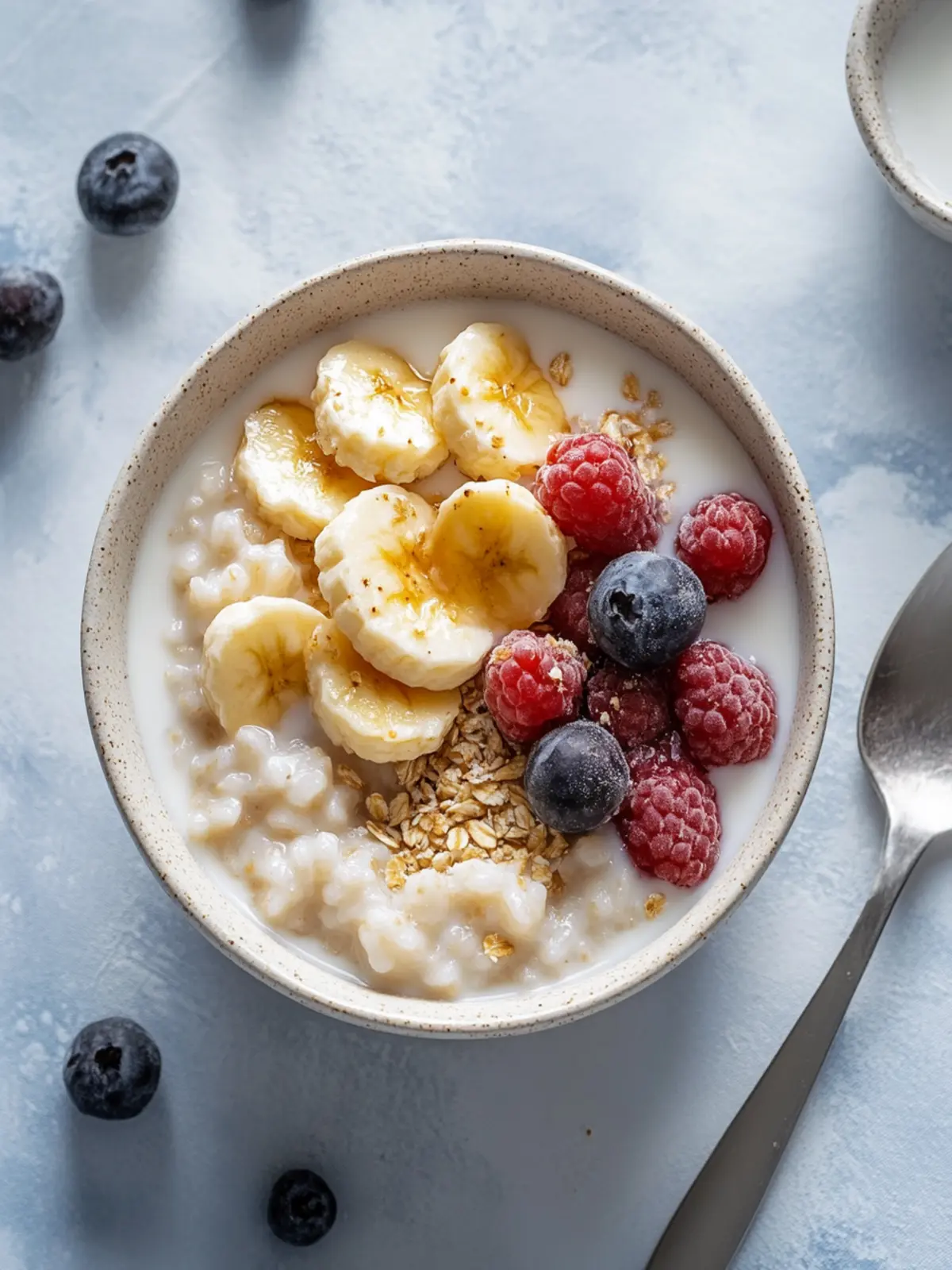 Warm and Creamy Rice & Milk Breakfast Bowl for Cozy Mornings 2 Rice & Milk Breakfast Bowl